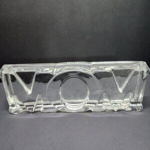 Vintage Avon MOM Fostoria Clear Glass Paperweight 1983 - Mother's Day Gift